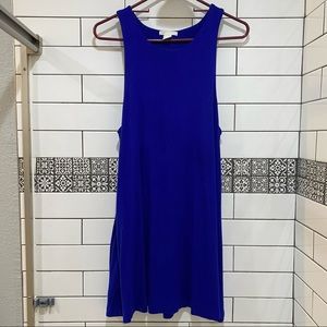 h&M 🌺 royal blue t-shirt dress